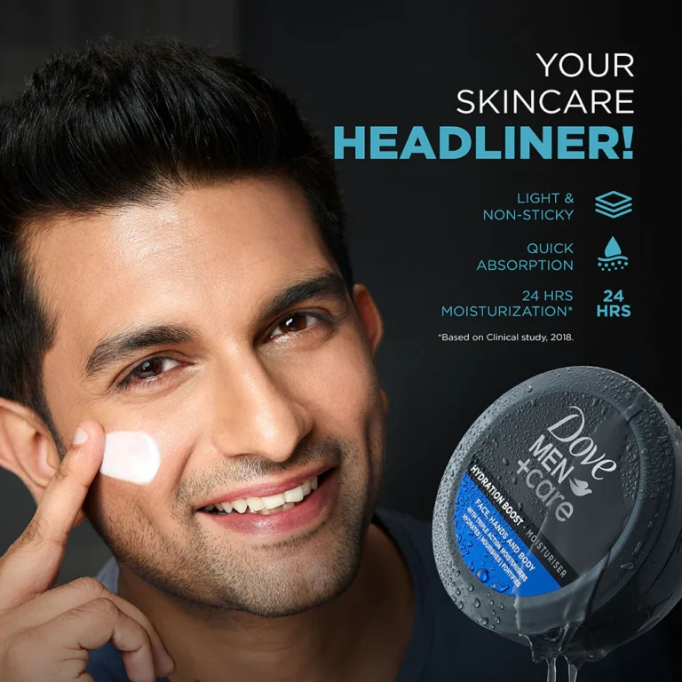 Dove Men+Care Hydration Boost Moisturizer (100g | India)