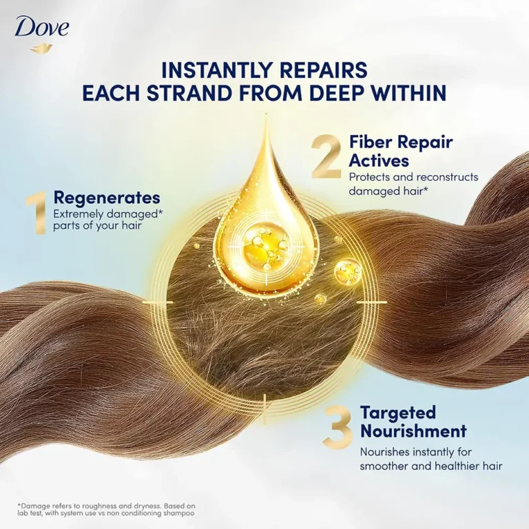 DOVE Intense Repair Damaged Hair Shampoo 680ml – Thailand