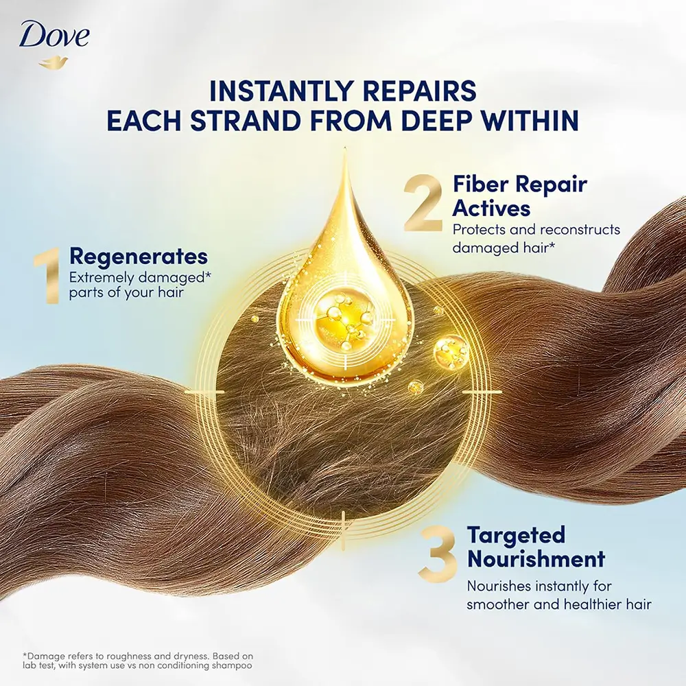DOVE Intense Repair Damaged Hair Shampoo 680ml – Thailand