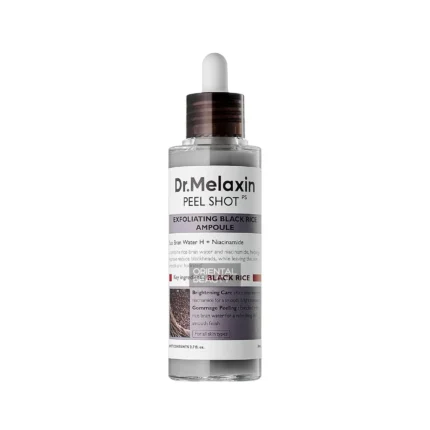 Dr.Melaxin Peel Shot Exfoliating Black Rice Ampoule 80ml