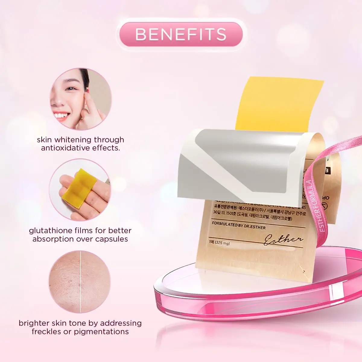 ESTHER FORMULA Lyuh Esther Glutathione Direct 5X – 30pcs