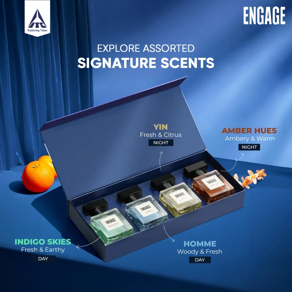 Engage Luxury Perfume Gift Set for Man (4x25ml)