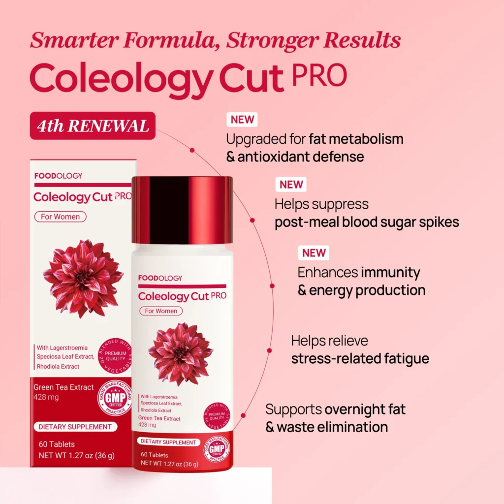 FOODOLOGY Coleology Cut PRO (428mg x 60 tablets)