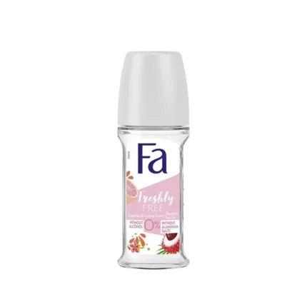 Fa Deodorant Roll On Freshly Free with Grapefruit & Lychee Scent (50ml | UAE)