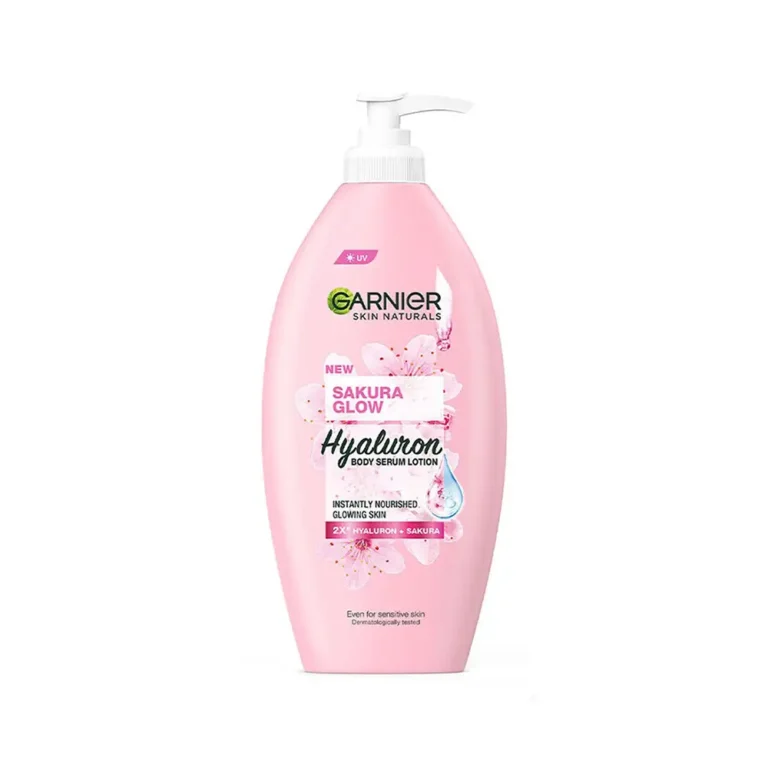 GARNIER Sakura Glow Hyaluron Body Serum Lotion (400ml | Thailand)