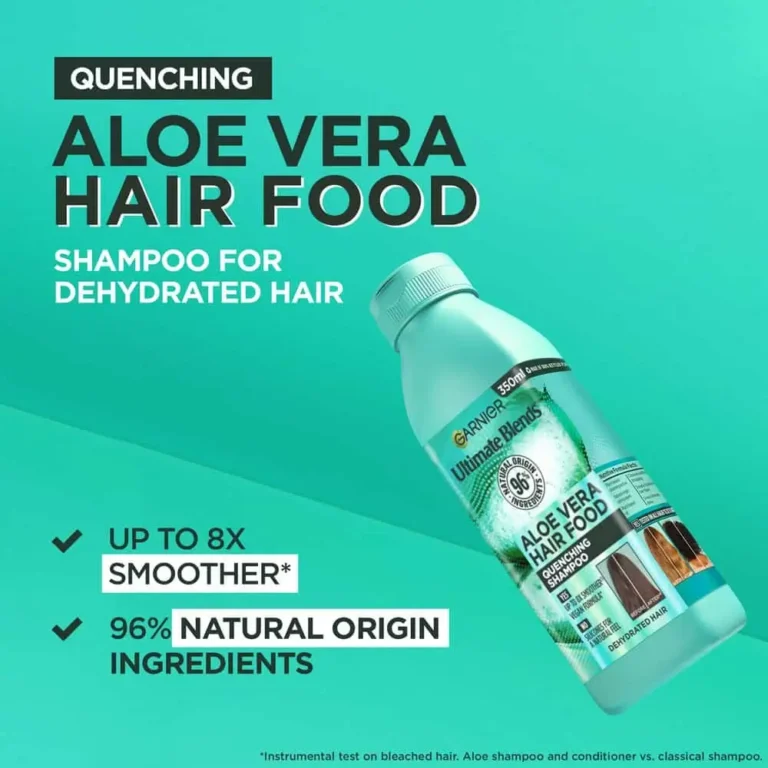 Garnier Ultimate Blends Aloe Vera Hair Food Quenching Shampoo