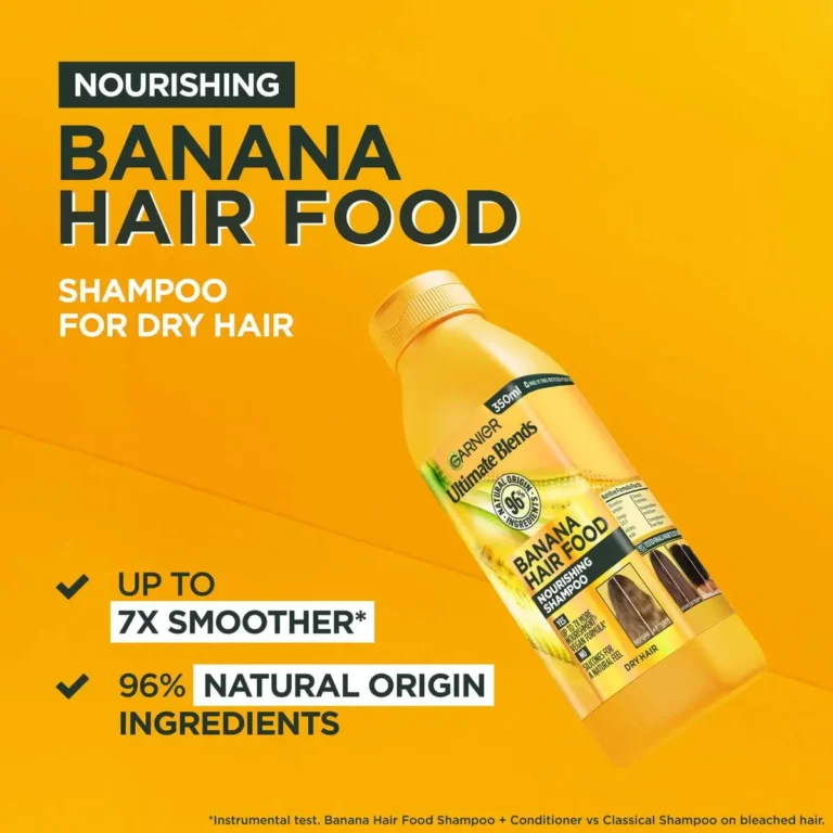 Garnier Ultimate Blends Banana Hair Food Nourishing Shampoo