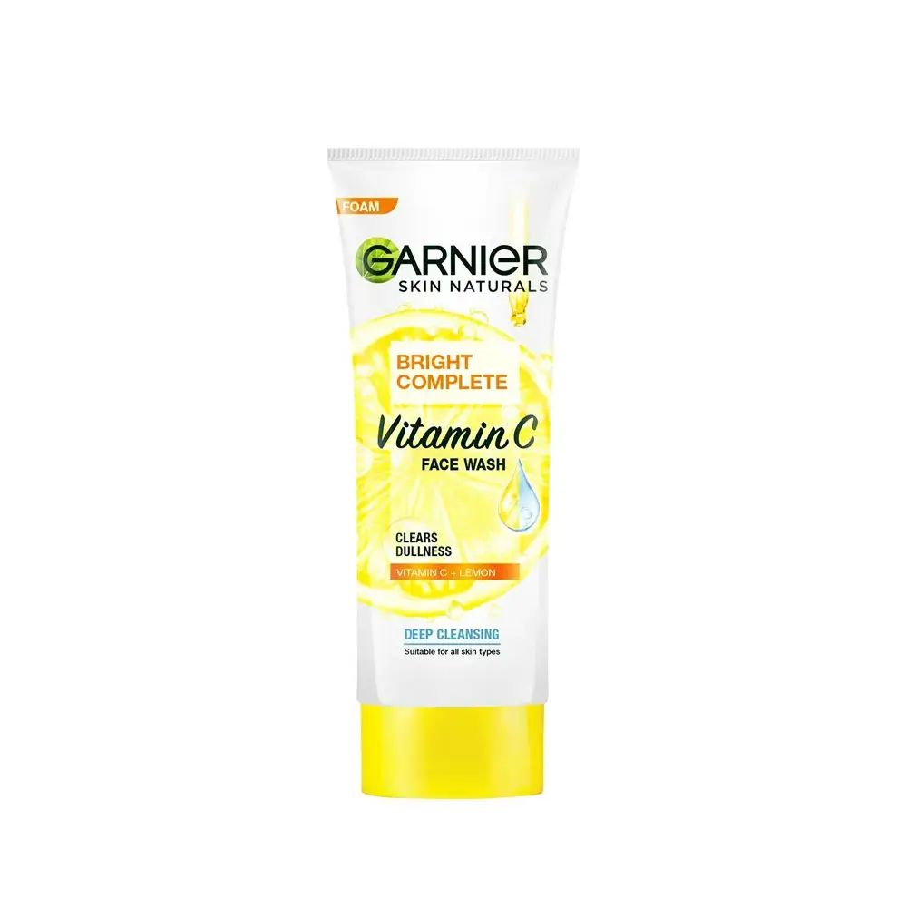 Garnier Face Wash – Bright Complete Vitamin C (100ml | India)