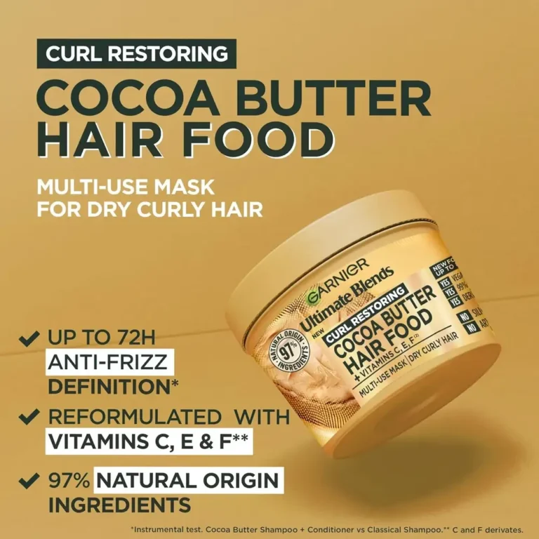 Garnier Ultimate Blends Cocoa Butter Hair Food (400ml | Germany)