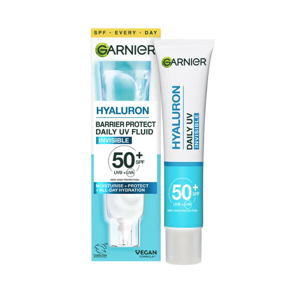 Garnier Hyaluron Barrier Protect Daily UV Fluid Invisible SPF50+ 40ml