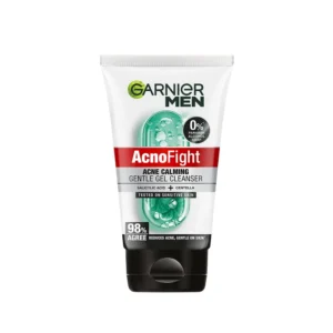Garnier Men Acno Fight Acne Calming Gentle Gel Cleanser (100g | India)