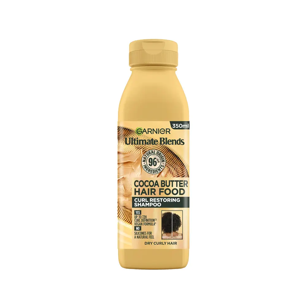 Garnier Ultimate Blends Cocoa Butter Hair Food Shampoo