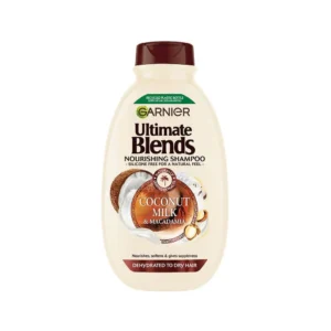 Garnier Ultimate Blends Coconut Milk & Macadamia Nourising Shampoo (400ml | UK)