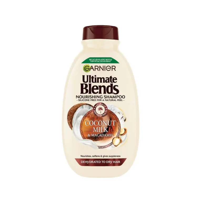 Garnier Ultimate Blends Coconut Milk & Macadamia Nourising Shampoo (400ml | UK)