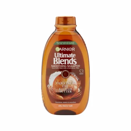 Garnier Ultimate Blends Coconut Oil & Cocoa Butter Smoothing Shampoo (400ml | UK)