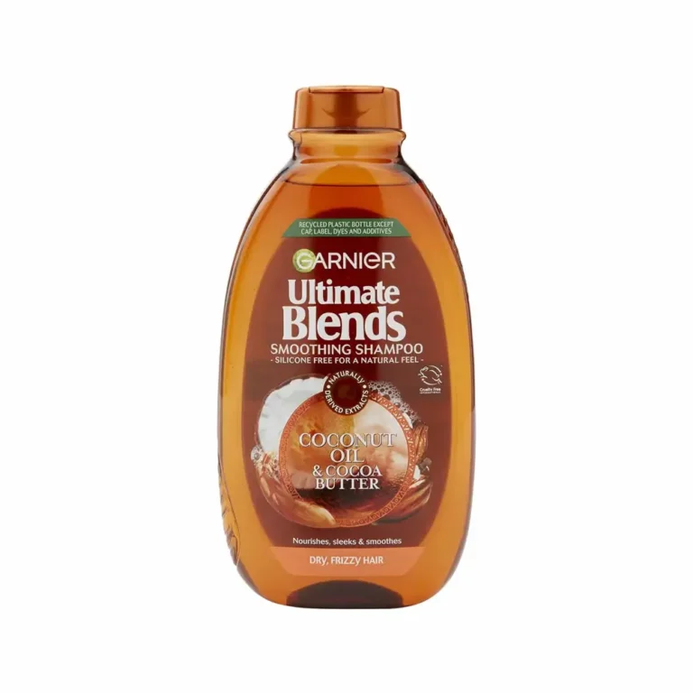 Garnier Ultimate Blends Coconut Oil & Cocoa Butter Smoothing Shampoo (400ml | UK)