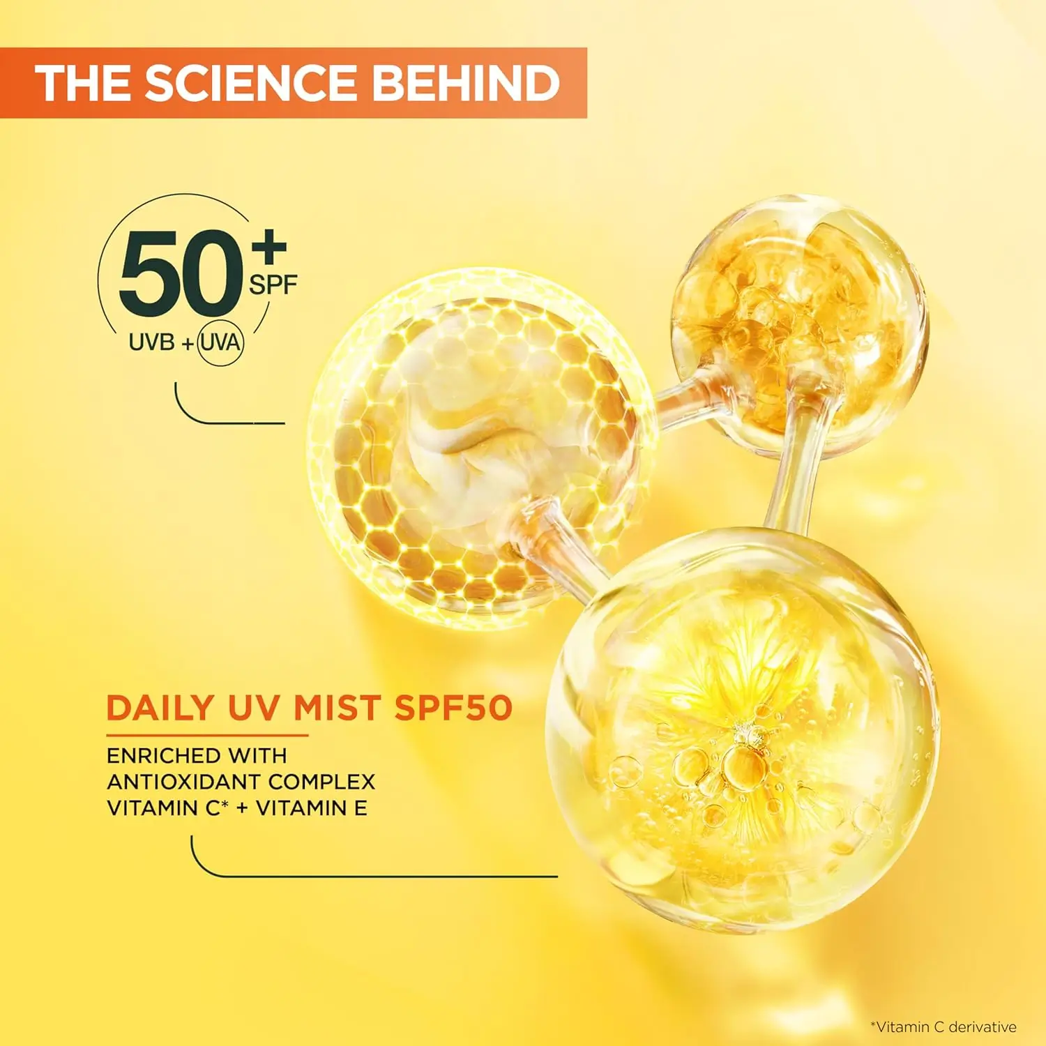 Garnier Vitamin C Brightening Over Make-Up UV Mist