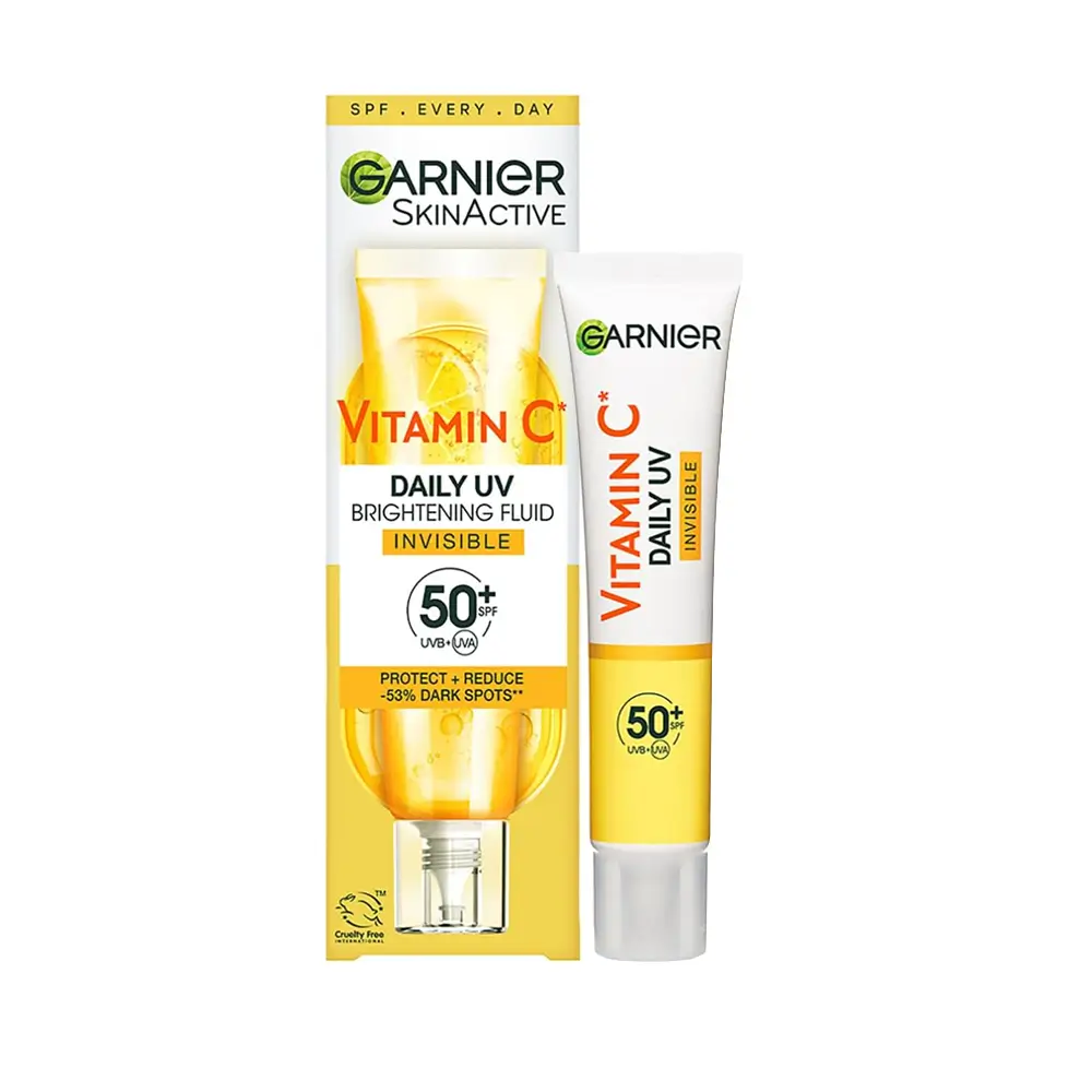 Garnier Vitamin C Daily UV Brightening Fluid Invisible SPF50+ 40ml