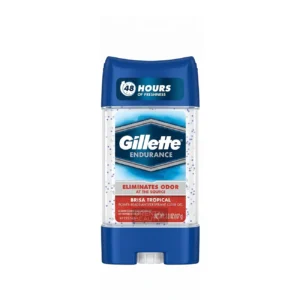 Gillette Endurance Brisa Tropical Clear Gel Antiperspirant Deodorant 107ml