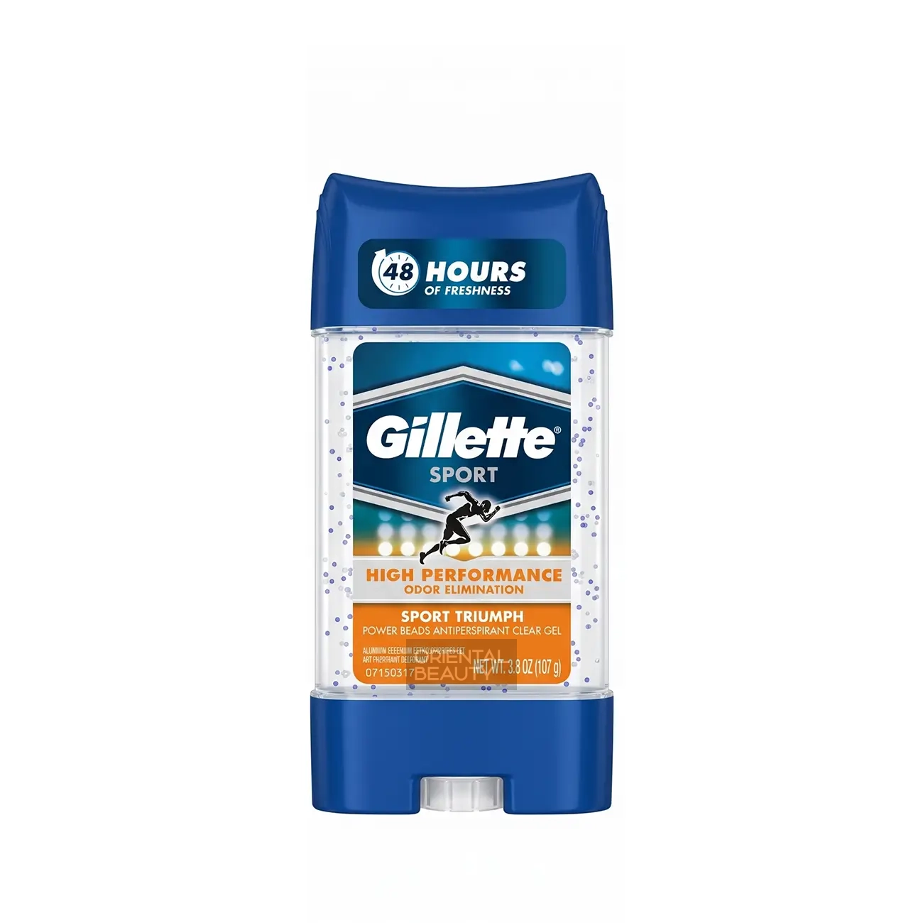 Gillette Sport Triumph Clear Gel Antiperspirant Deodorant 107ml