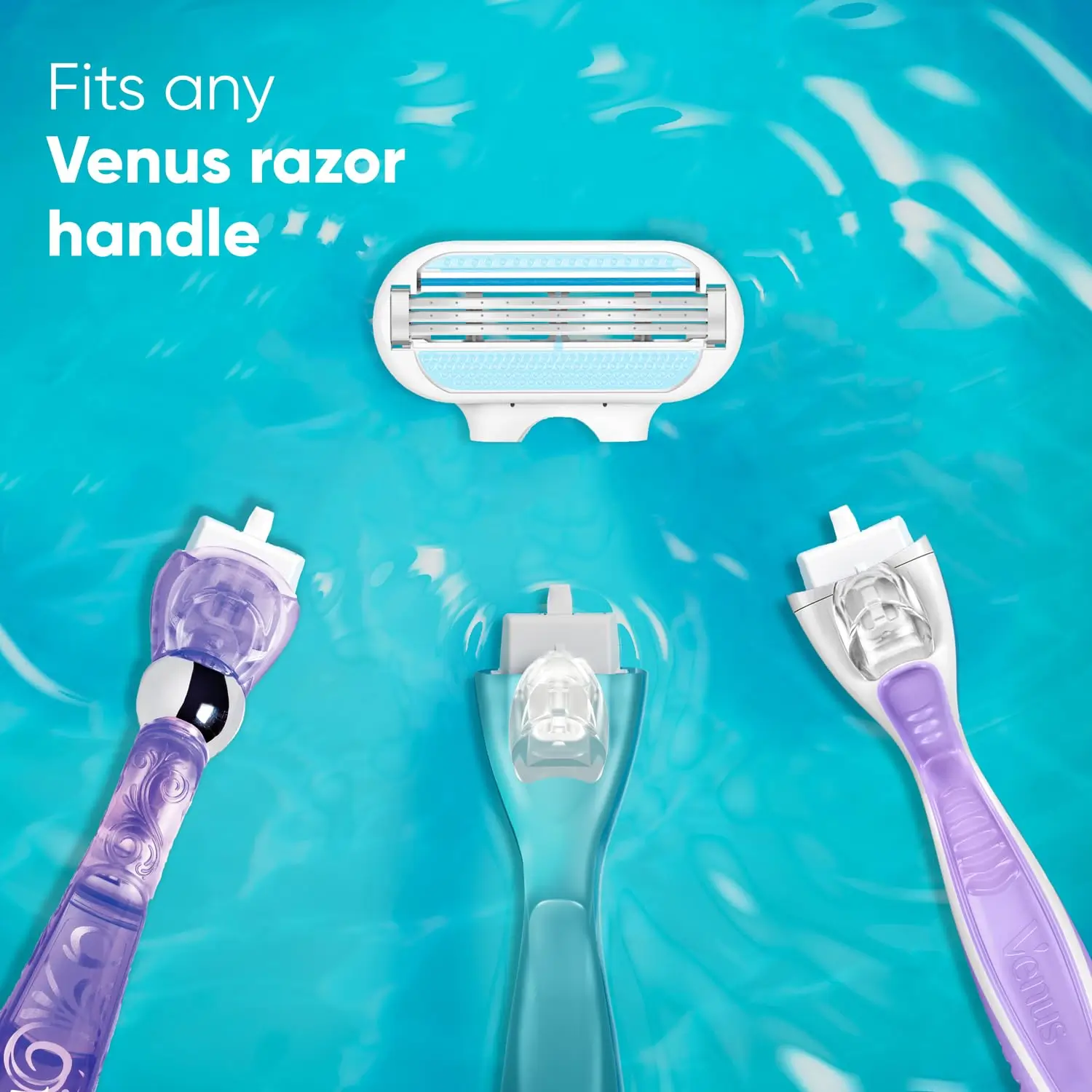 Gillette Venus Set of 4 Cartridges with Aloe Extracts