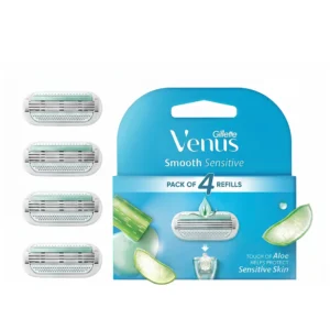 Gillette Venus Set of 4 Cartridges with Aloe Extracts