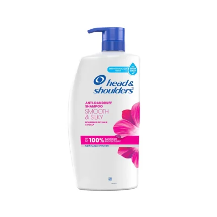 HEAD & SHOULDERS Smooth & Silky Anti-Dandruff Shampoo (1000ml | India)