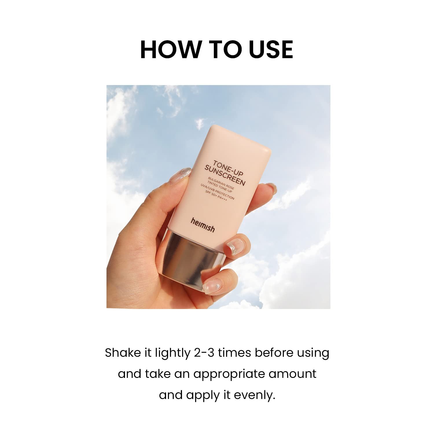 HEIMISH Bulgarian Rose Tinted Tone-up Sunscreen