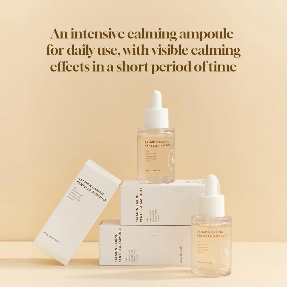 HEVEBLUE Salmon Caring Centella Ampoule – 30ml