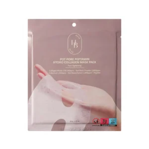 HEVEBLUE Pot Pore Peptamin Hydro Collagen Mask Pack – 1pc