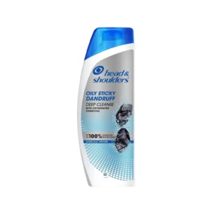 Head & Shoulders Deep Cleanse Dandruff Shampoo with Oxygenated Charcoal (340ml | India)