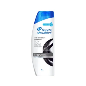 Head & Shoulders Silky Black Anti-Dandruff Shampoo (340ml | India)