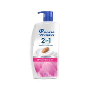 Head & Shoulders Smooth & Silky 2in1 Anti Dandruff Shampoo+Conditioner (1000ml | India)