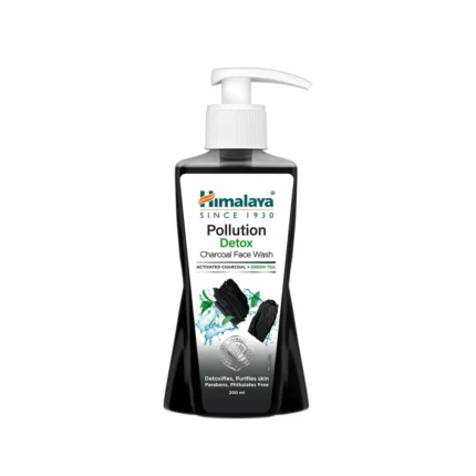 Himalaya Pollution Detox Charcoal Face Wash (200ml | India)