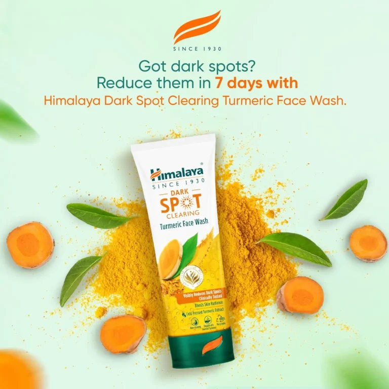 Himalaya Dark Spot Clearing Turmeric Face Wash
