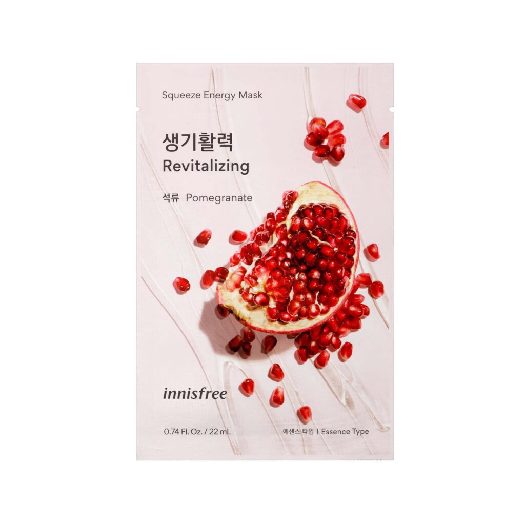 INNISFREE Squeeze Energy Mask – Pomegranate