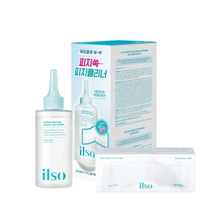 Ilso Super Melting Sebum Softener + Ilso Skin Wrap Cotton Pad