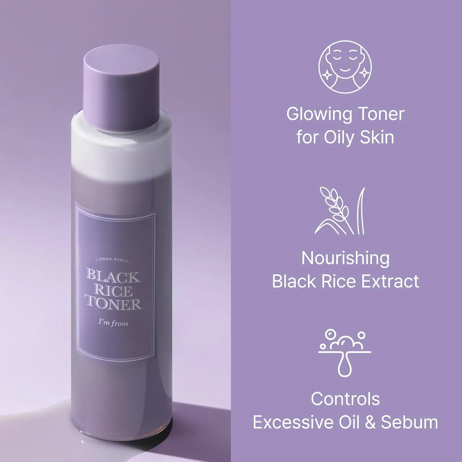I’m from Black Rice Toner – 30ml