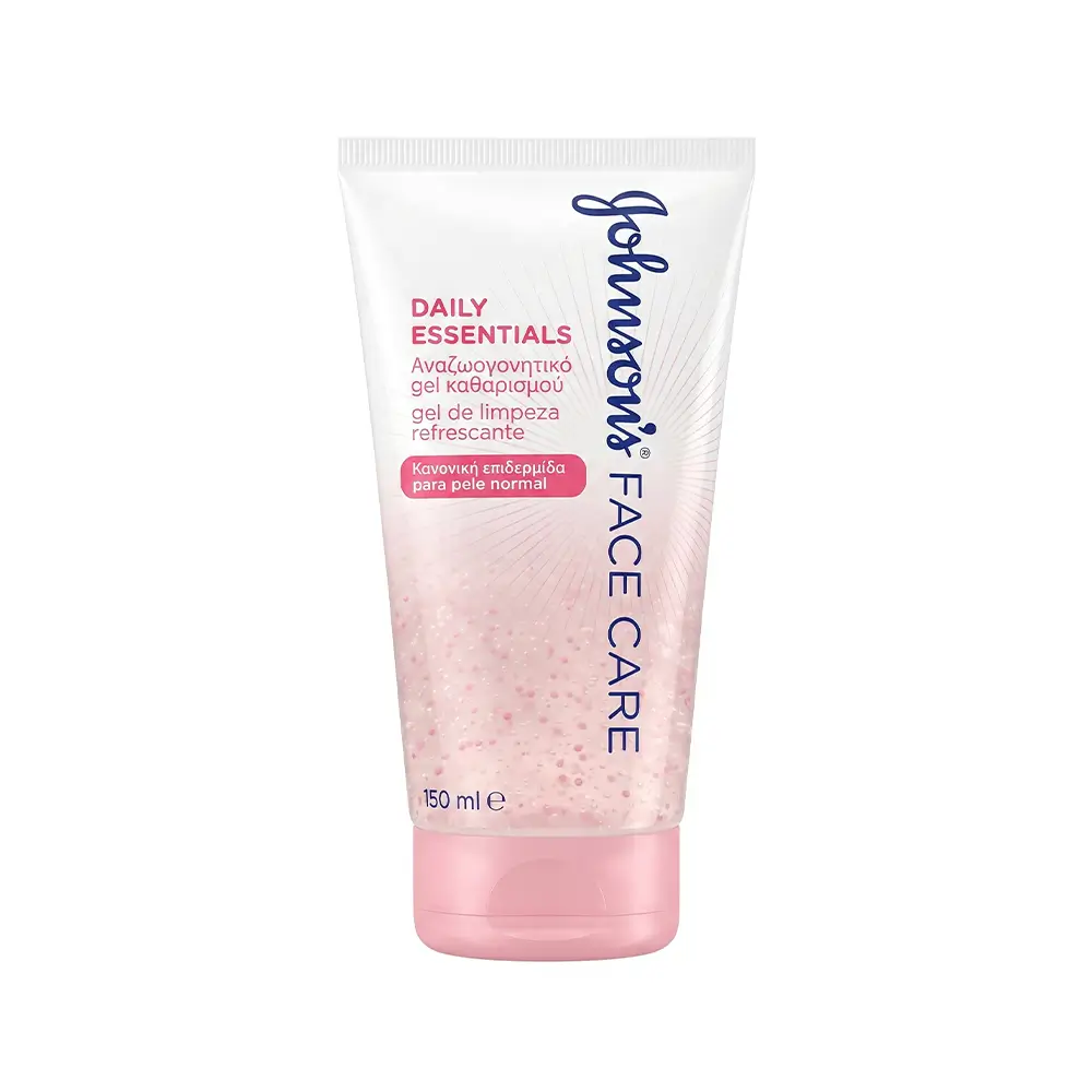 JOHNSON’S Face Care Daily Essentials Refreshing Gel Wash (150ml | France)