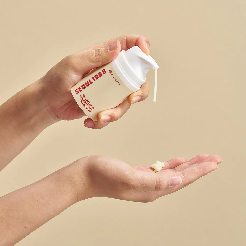 KSECRET SEOUL 1988 Cream: Retinal Liposome 1% + Fermented Rice