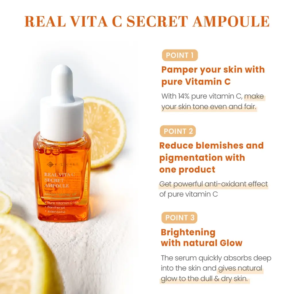 KSecret Real Vita C Secret Ampoule 15ml