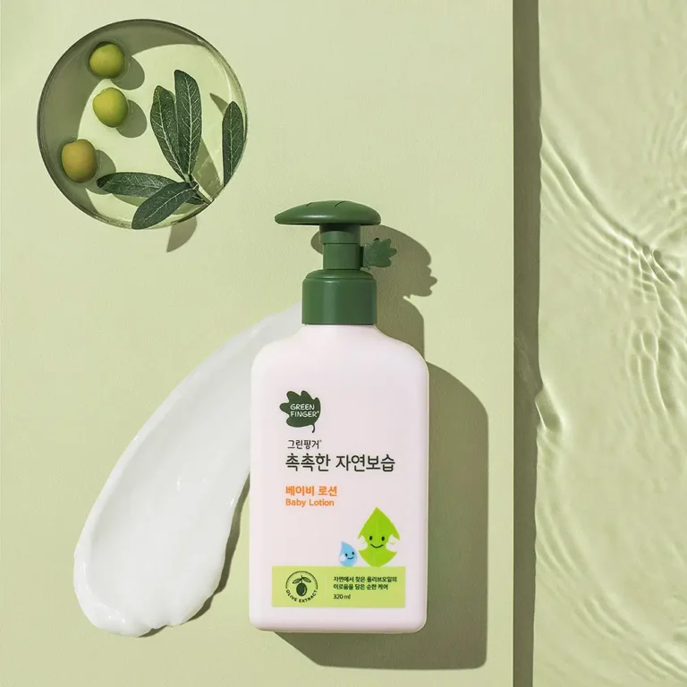 GREEN FINGER Moist Natural Moisturizing Baby Lotion