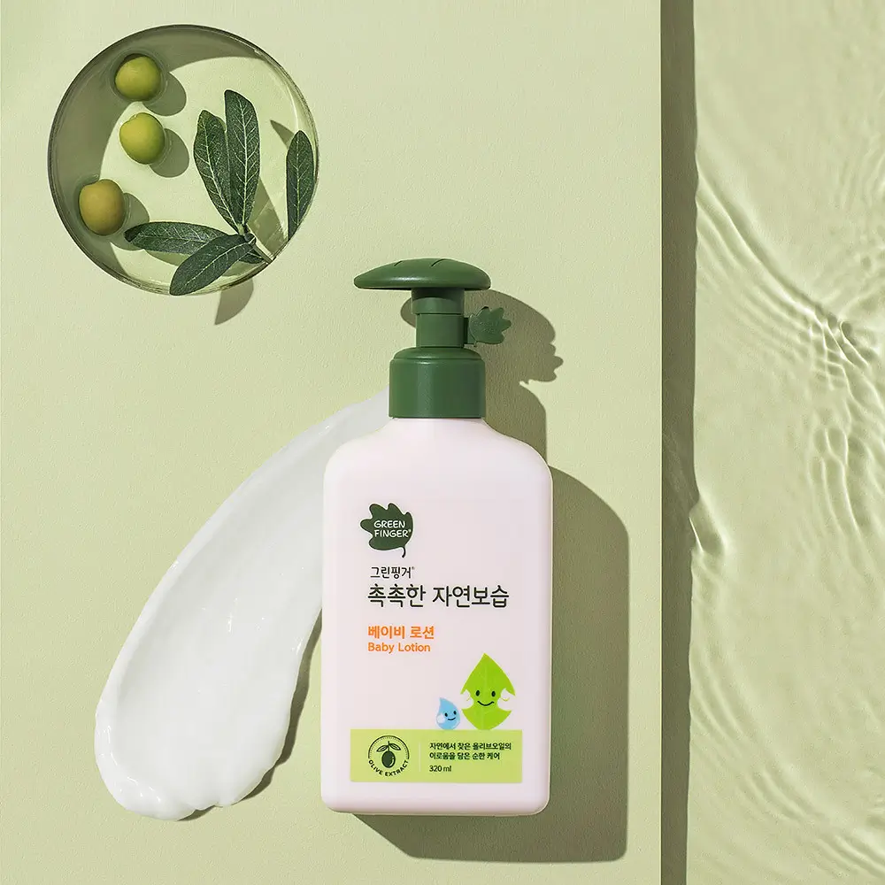 GREEN FINGER Moist Natural Moisturizing Baby Lotion