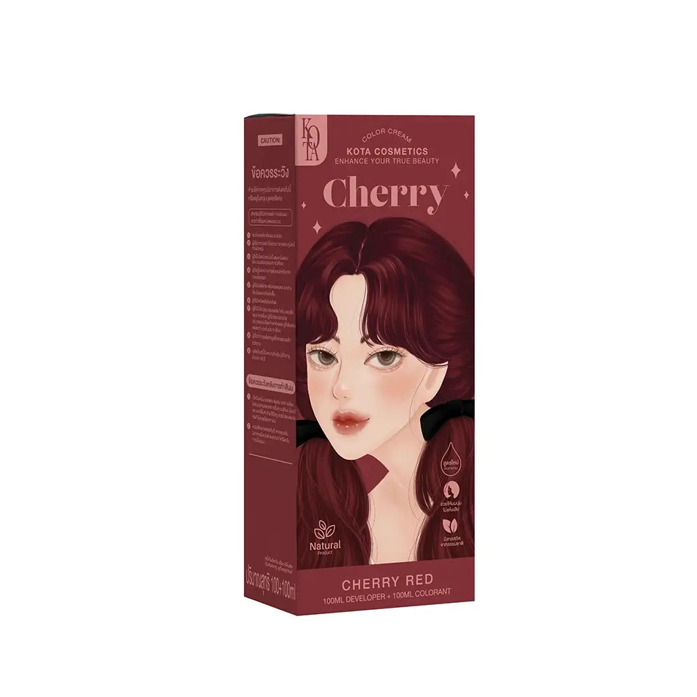 Kota Cosmetics Hair Color Cream – Cherry
