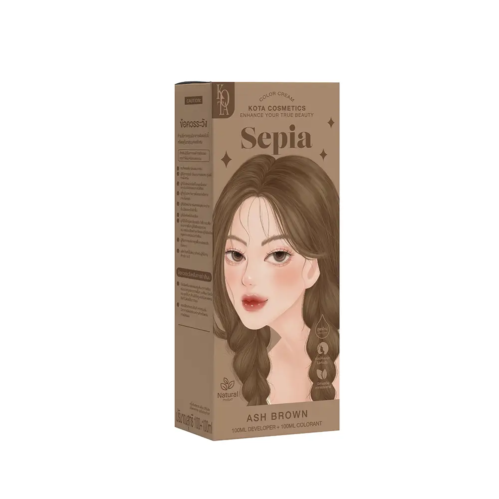 Kota Cosmetics Hair Color Cream – Sepia