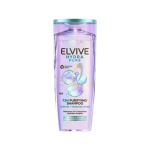 LOreal Elvive Hydra Pure 72H Purifying Shampoo (400ml | France)