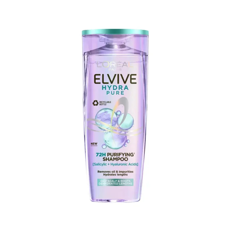 LOreal Elvive Hydra Pure 72H Purifying Shampoo (400ml | France)