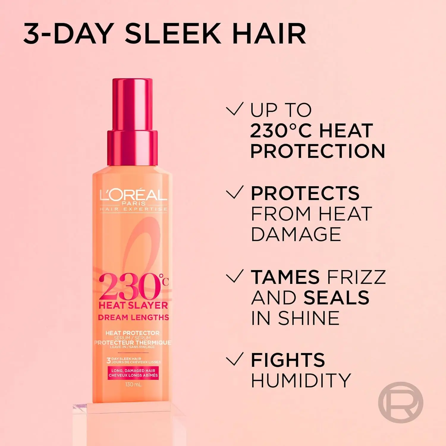 LOreal Paris Elvive Dream Lengths Heat Slayer Spray 150ml