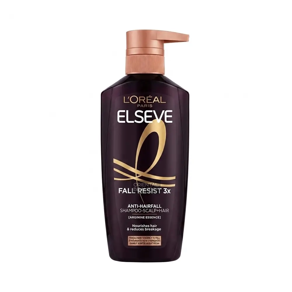LOreal Paris Elseve Fall Resist 3X Anti-Hairfall Shampoo (400ml | Thailand)