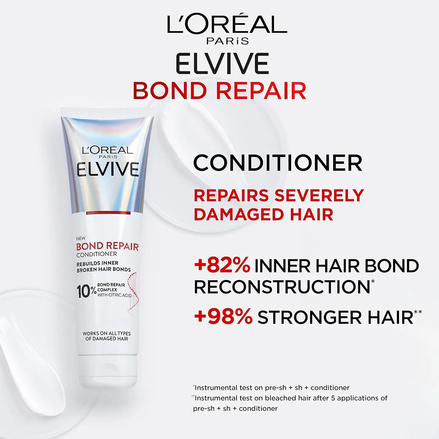 LOreal Paris Elvive Bond Repair Conditioner (150ml | Belgium)